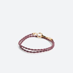 Stacey Woven Leather Wrap Bracelet